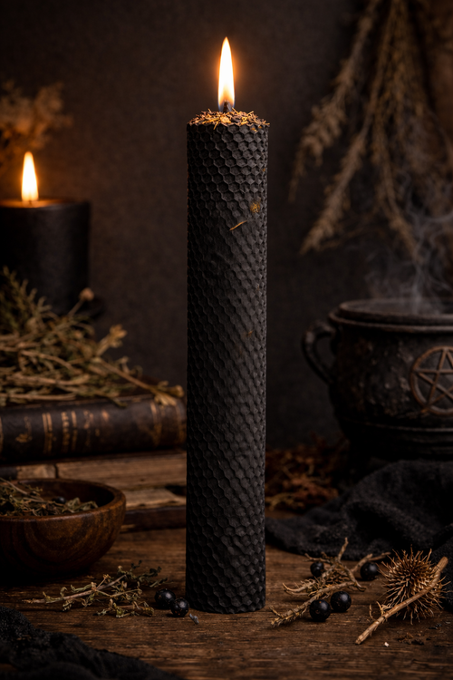 PRÓG świeca z naturalnego wosku pszczelego